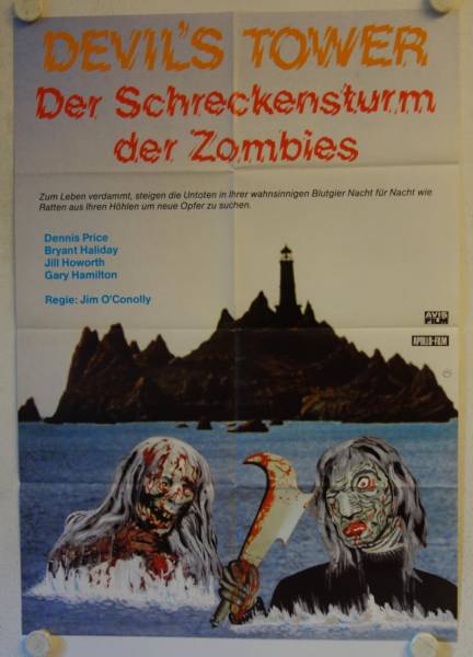 Tower of Evil re-release german movie poster